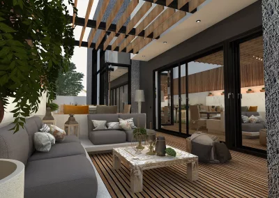 Aménagement d'une pergola